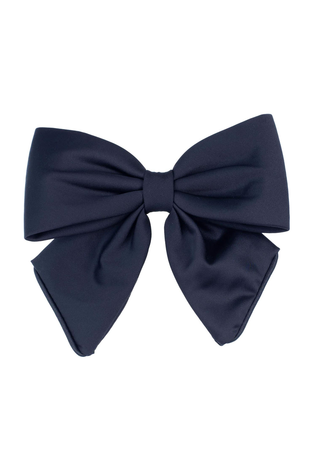 Luxury Satin Bow Navy