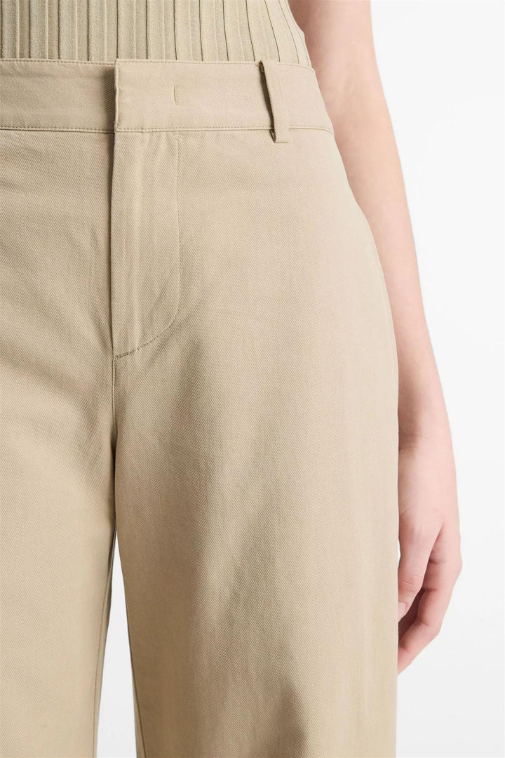 Cotton Wide Leg Pant Mojave