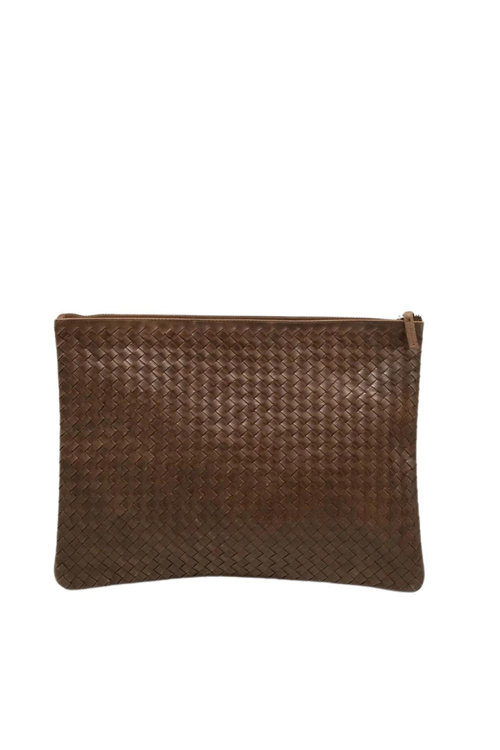 A4 Pochette Dark Brown