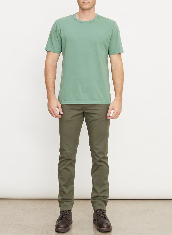 Garment Dye Short-Sleeve T-Shirt Washed Mineral Green