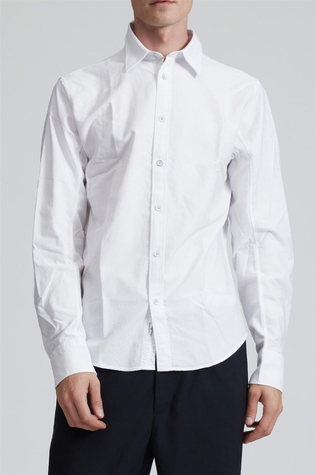 Fit 2 Engineered Oxford Shirt White