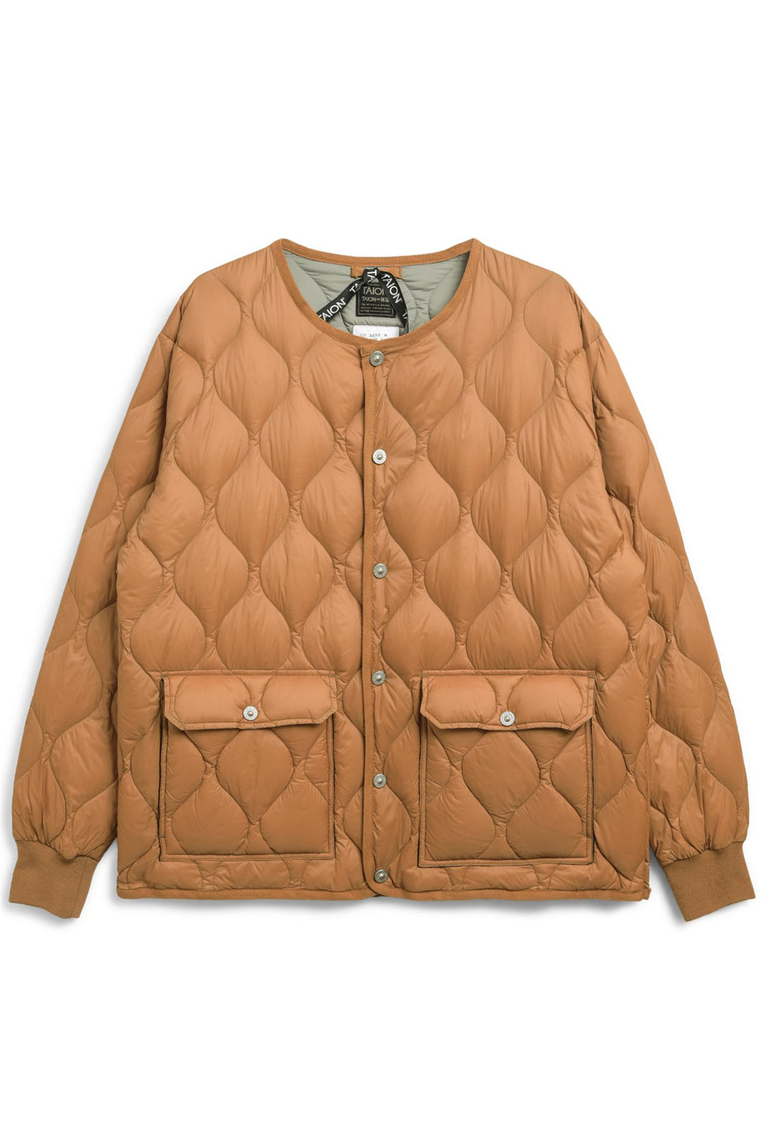 Military Oversized Jacket Dark Orange