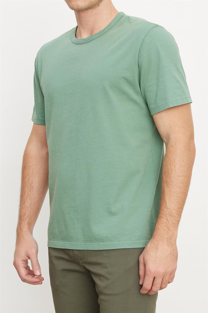 Garment Dye Short-Sleeve T-Shirt Washed Mineral Green