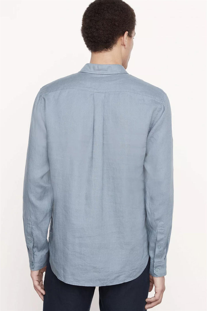 Linen Longsleeve Dark Teal Pool