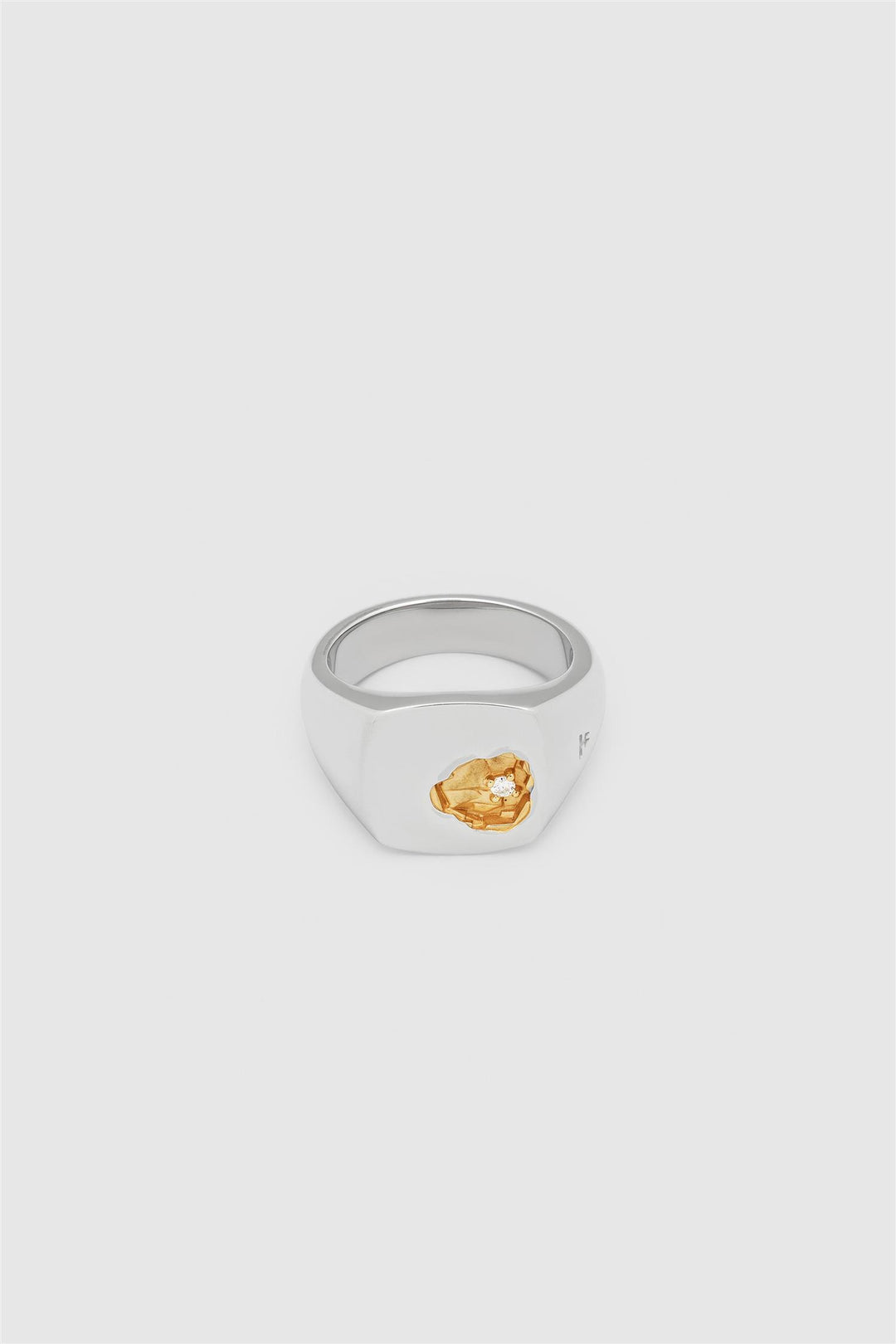 Mined Ring Small Diamond