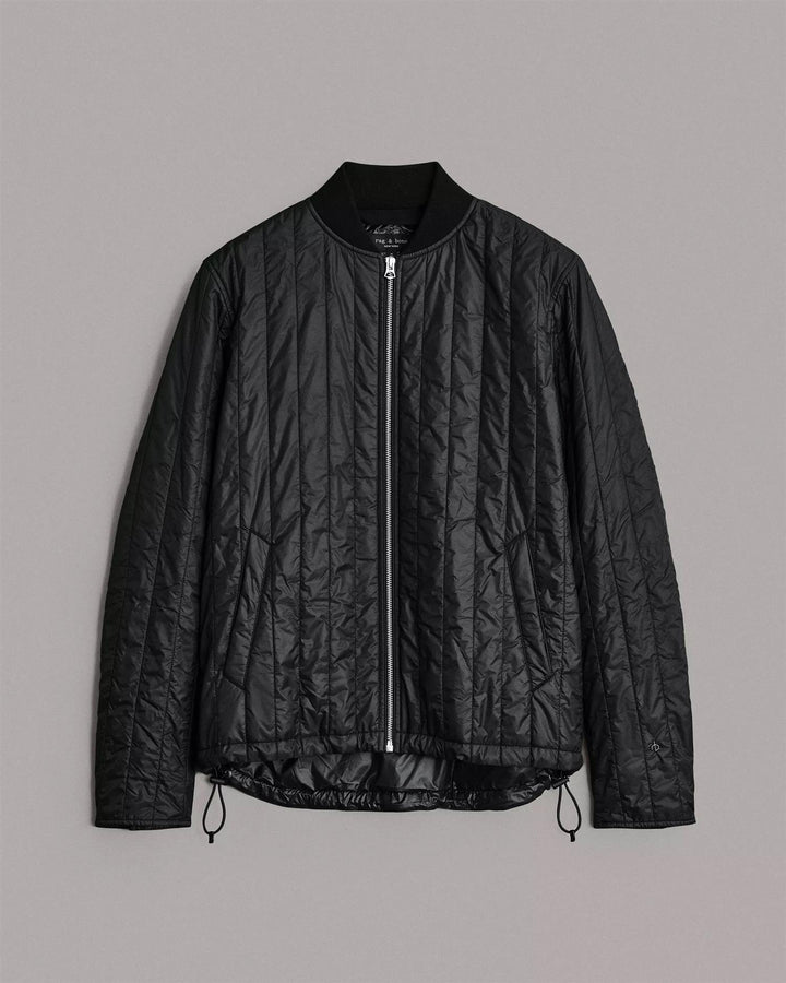 Men's Quilted Asher Jacket Black