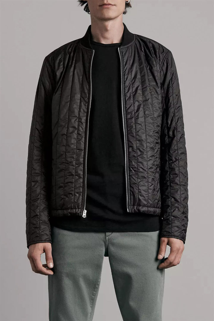 Men's Quilted Asher Jacket Black