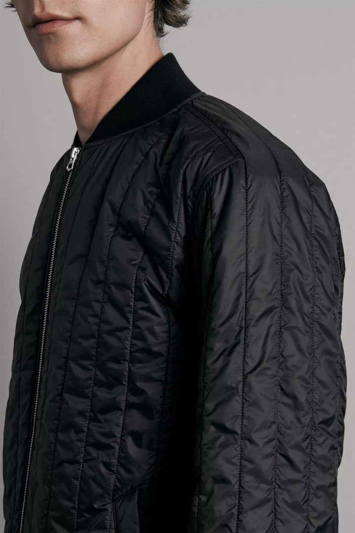 Men's Quilted Asher Jacket Black