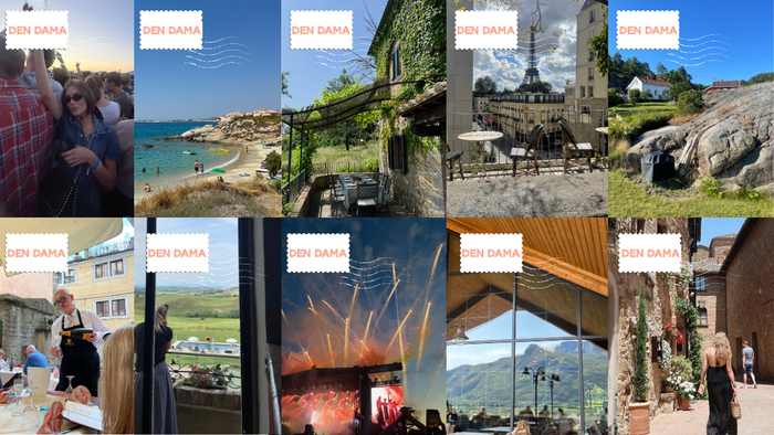 Den Dama summer greetings