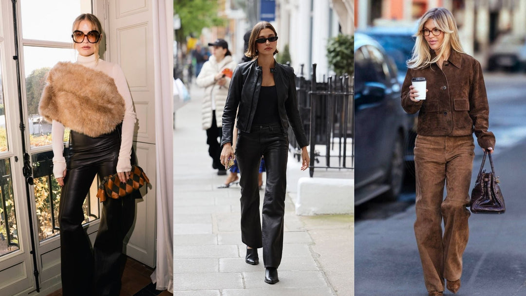 Leather is back