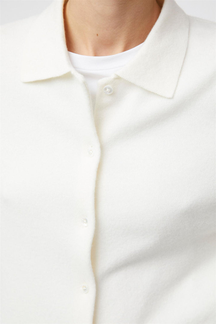 Monterey Button Down Polo Macadamia