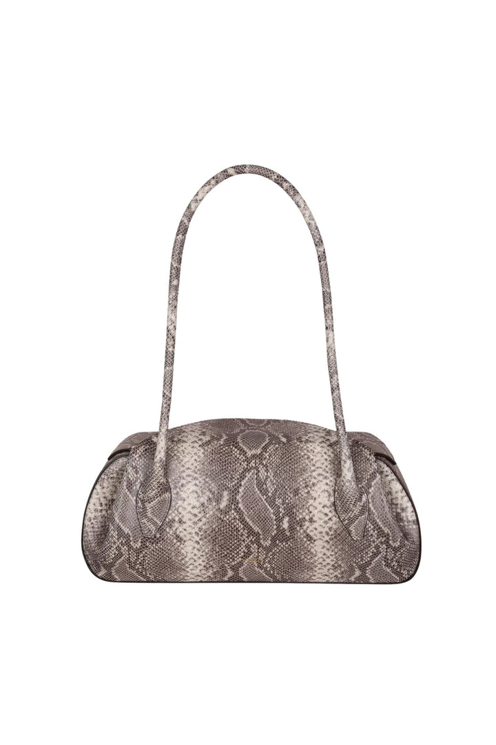 Oyster Shoulder Bag Ash Snake