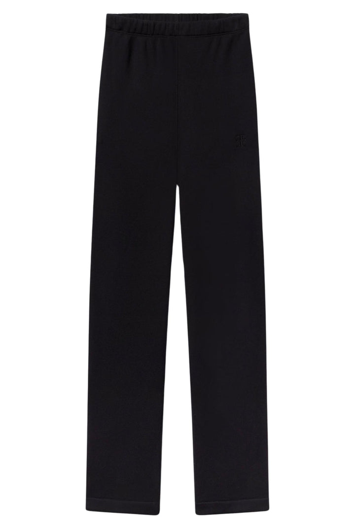Straight Leg Sweatpant Black
