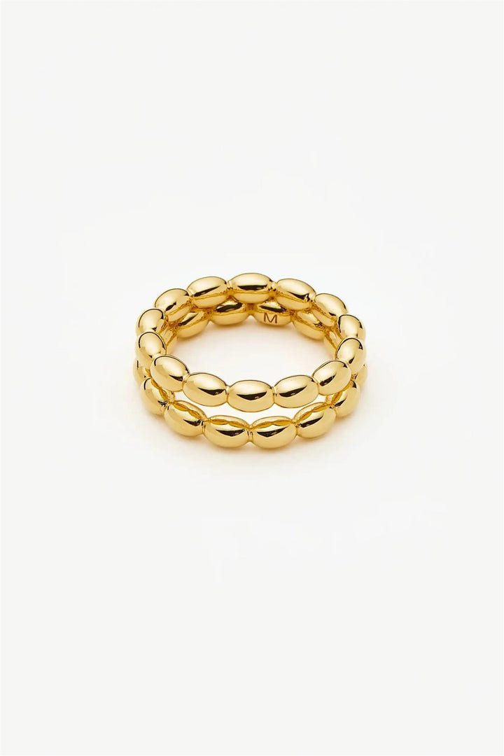 Molten Olive Stacking Ring