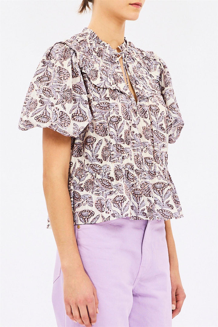 Elvie Short Sleeve Top Meadow