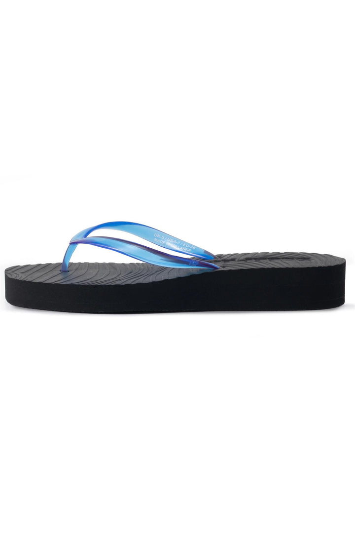 Tapered Platform Black Luminous Trans