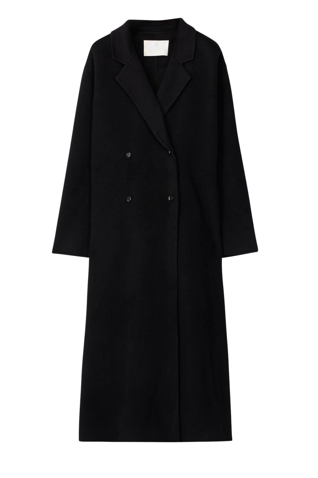 Doublé Wool Lounge Coat Jet Black