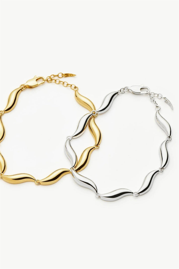 Savi Signature Link Chain Bracelet Silver