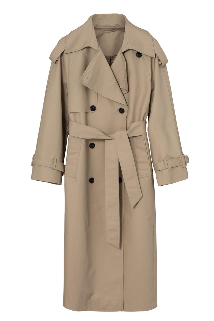 Cotton Trench Beige
