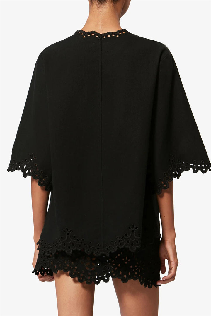 Shana Top Faded Black