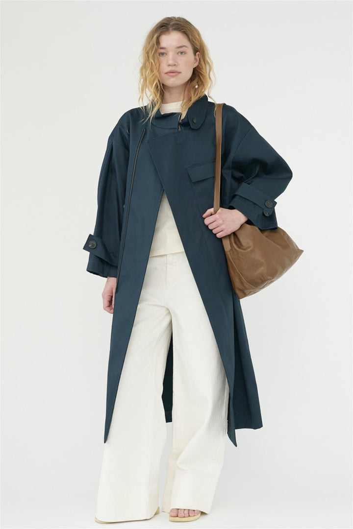 Water Resistant Coat Navy