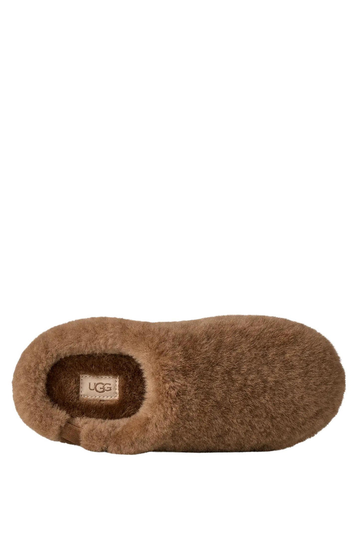 Elea Fluffed Slip-On Light Bronze