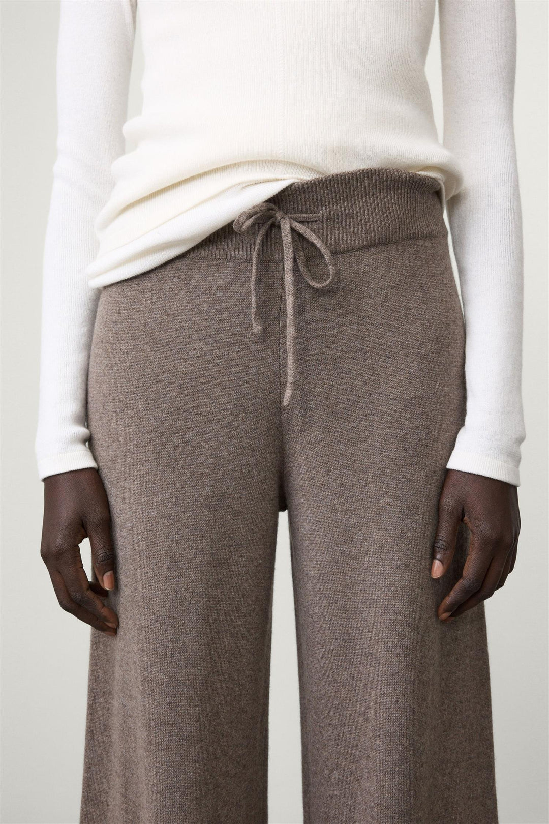 Sofi Cashmere Pants Truffle