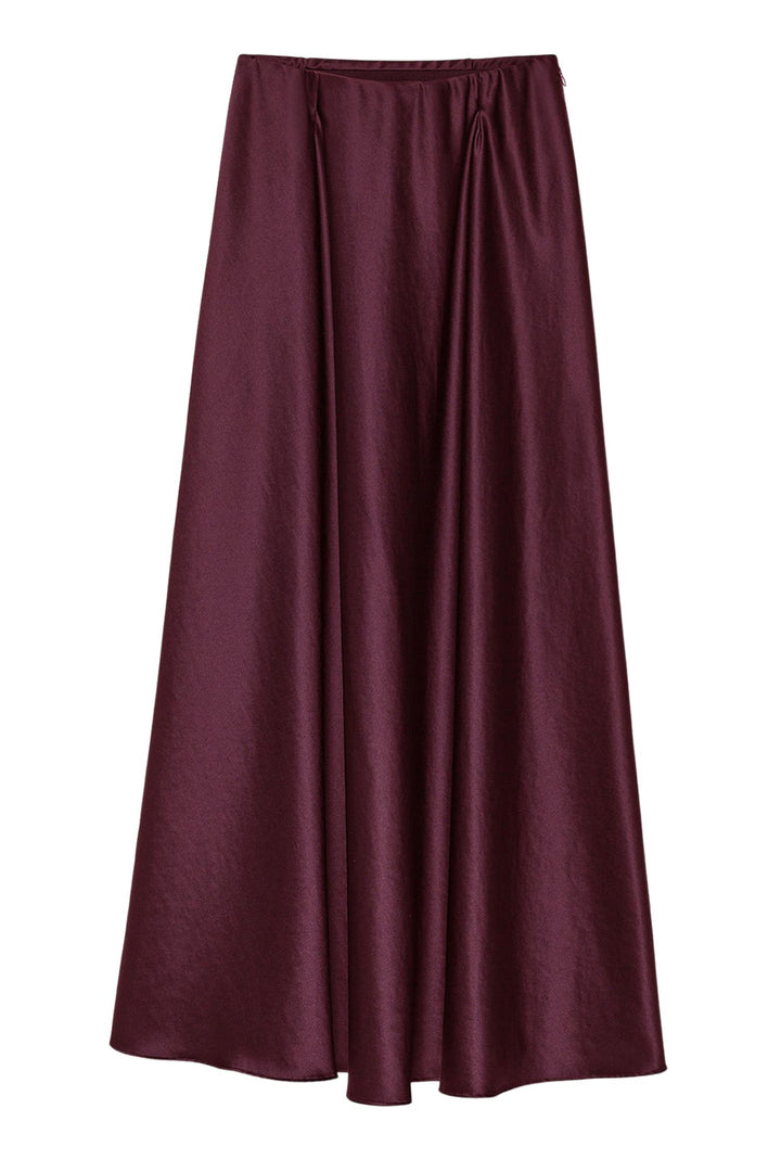 Duchesse Long Skirt Bordeaux