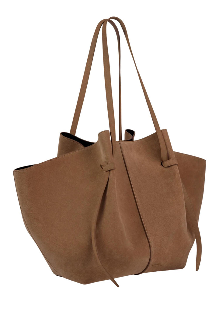 XL Mochi Suede Leather Cognac