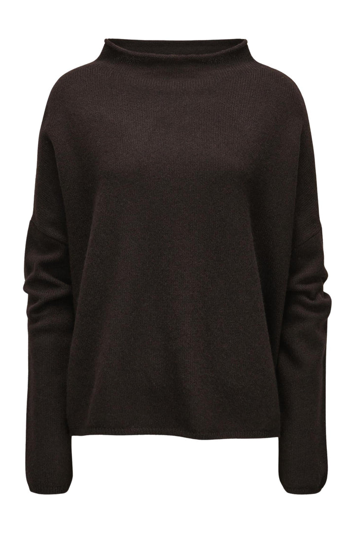 Sandy Cashmere Sweater Dark Oak