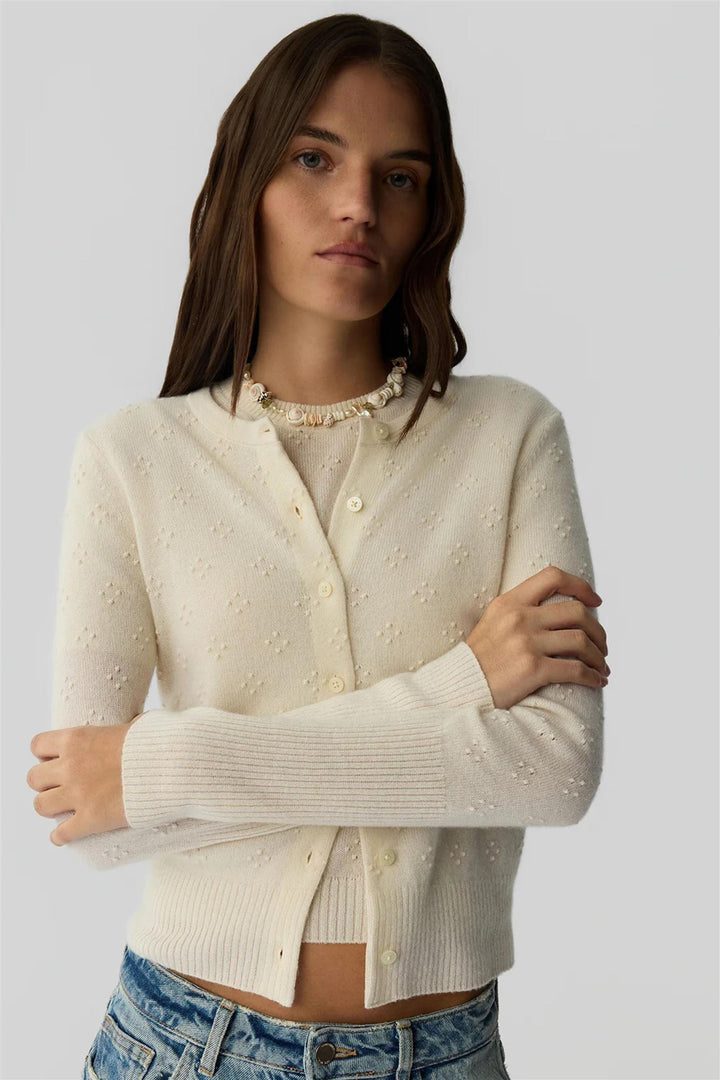 Compass Jane Cardigan Cream