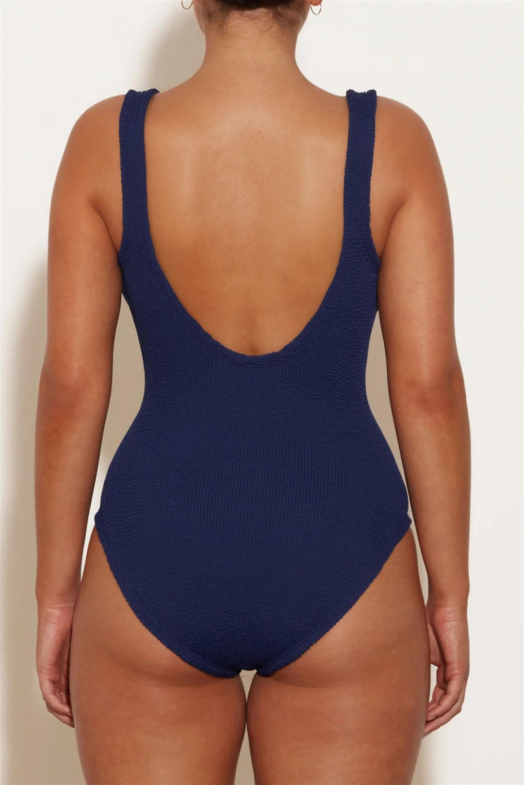 Sadie Crinkle Swimsuit Navy