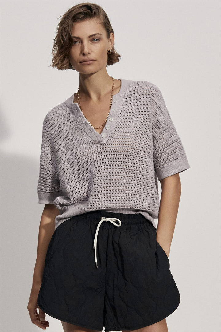 Callie Knit Top Raindrops