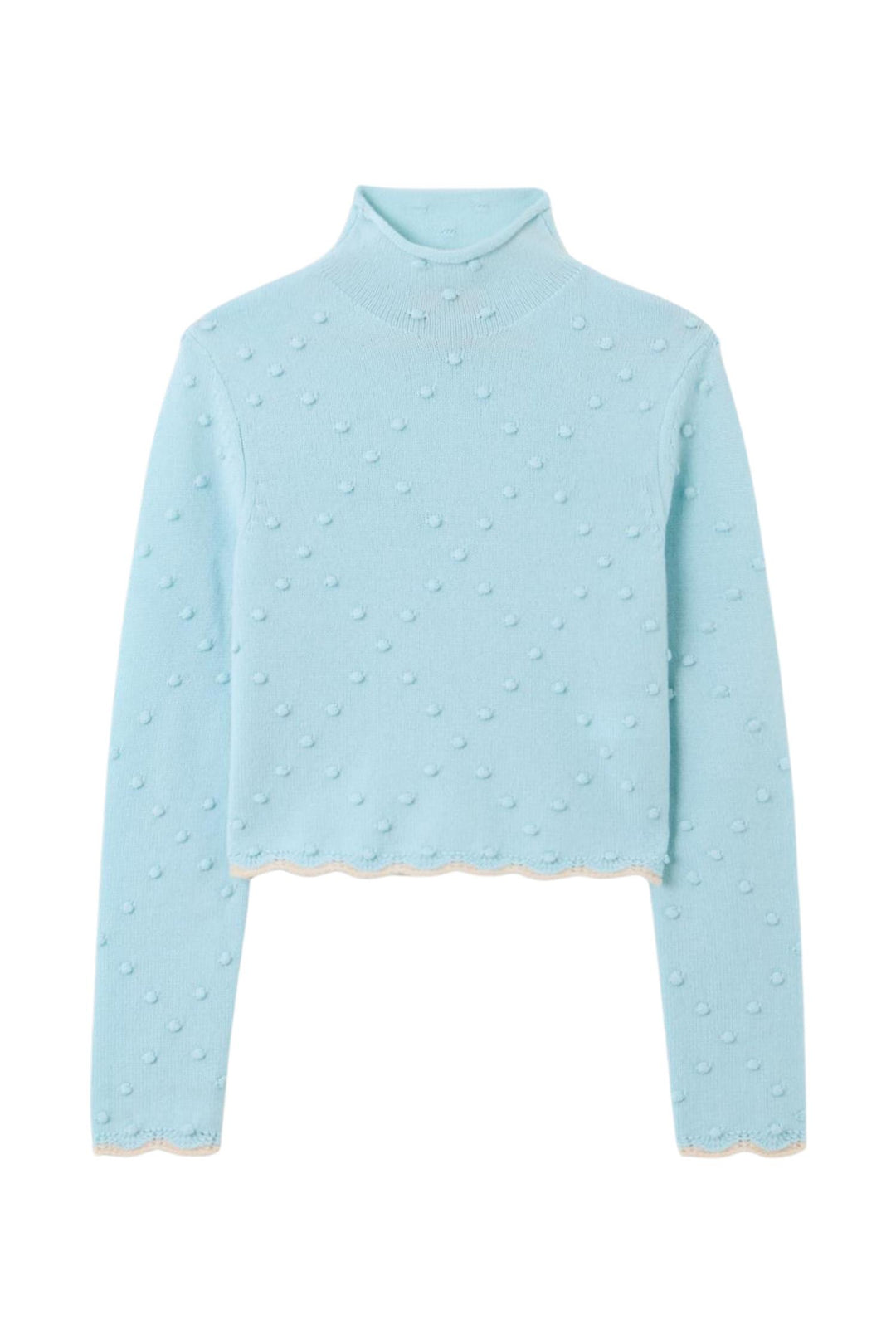 Popcorn Top Alice Blue