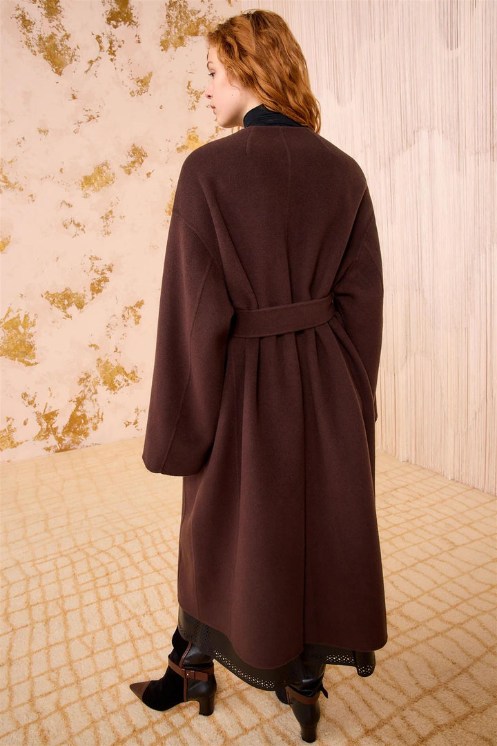 Fernanda Oversized Coat Sable