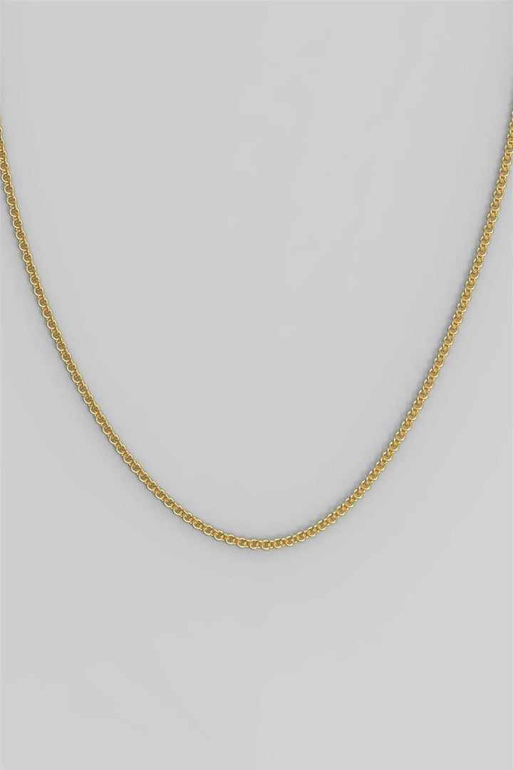 52 Anker Chain Plated 1,5 - 52 cm.