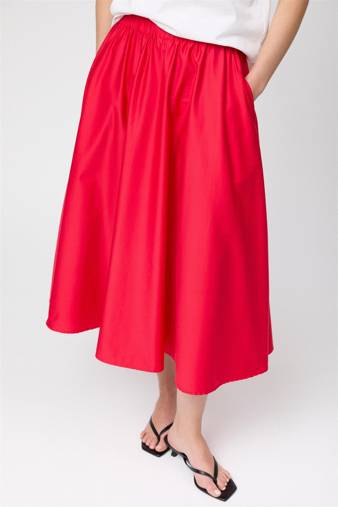 Isabella Skirt Vivid Red