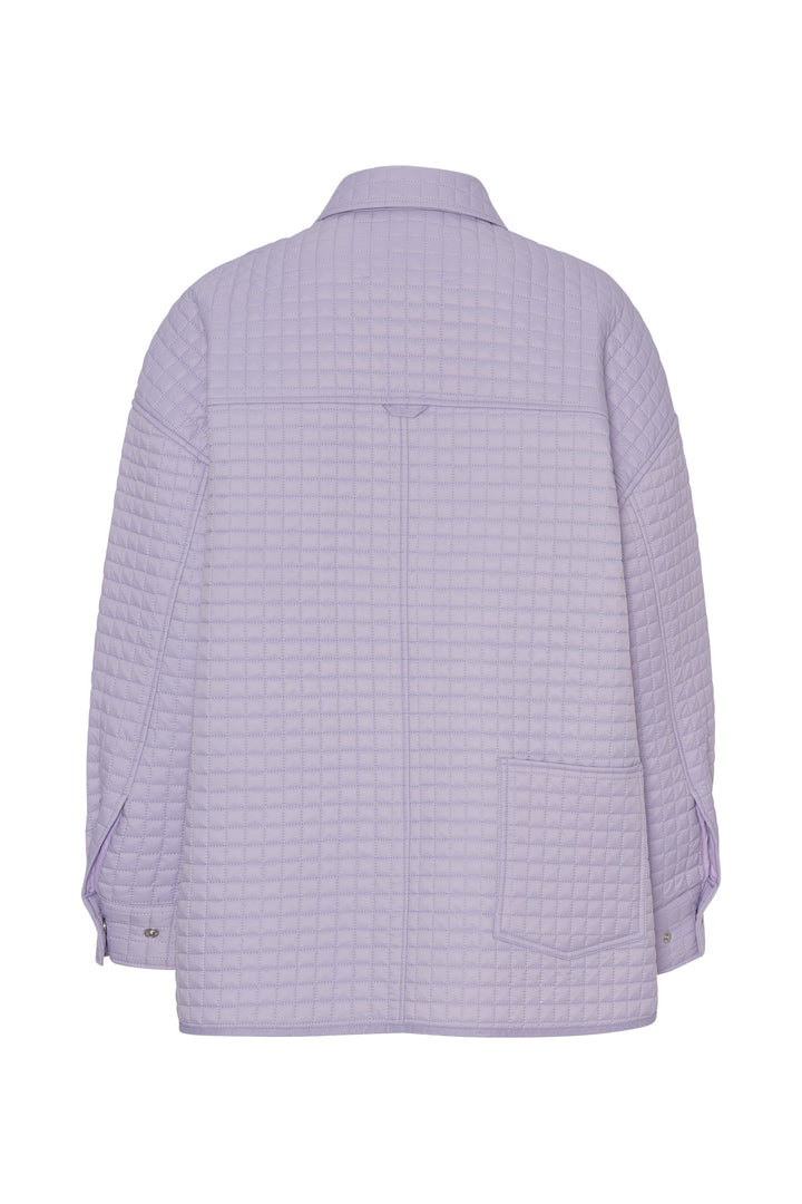 Atina Quilt Jacket Pastel Lilac