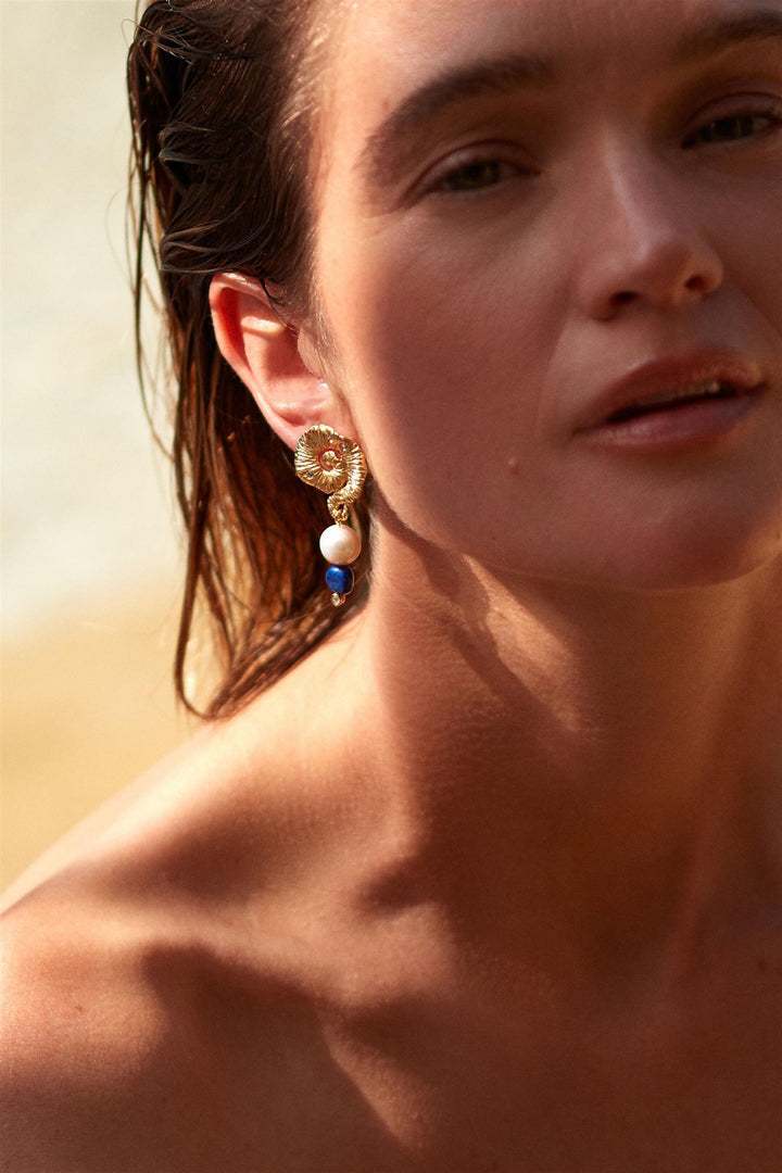 Jetset Gems Earrings Gold