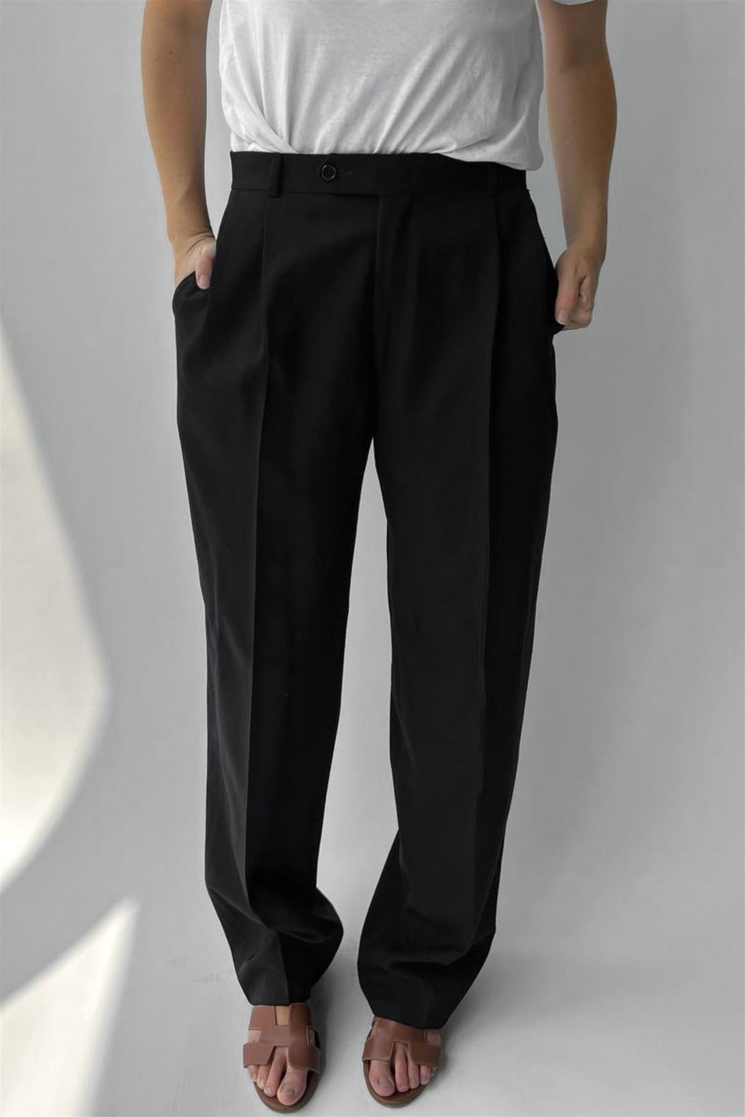Tailored Trousers Black