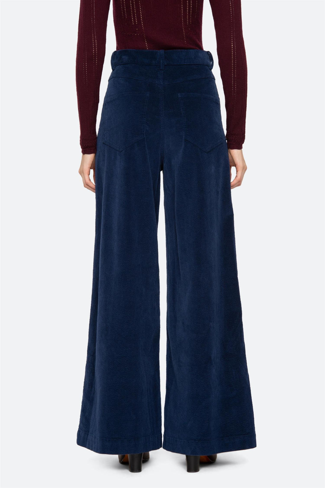 Carine Corduroy Trousers Blue