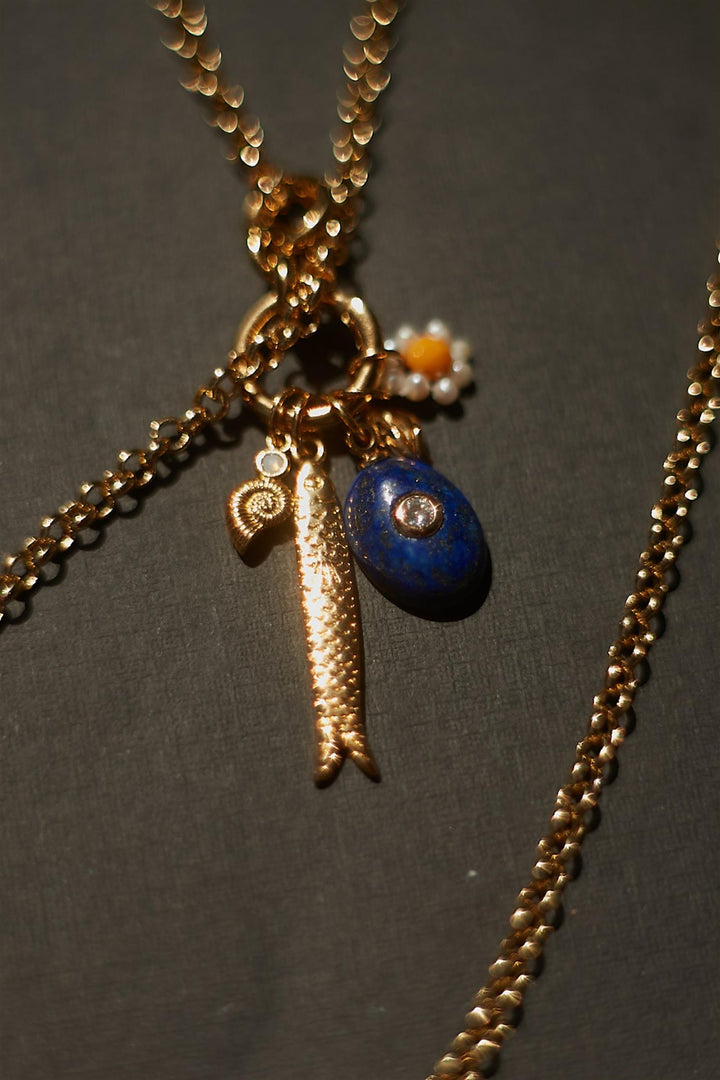 Swimclub Necklace Gold