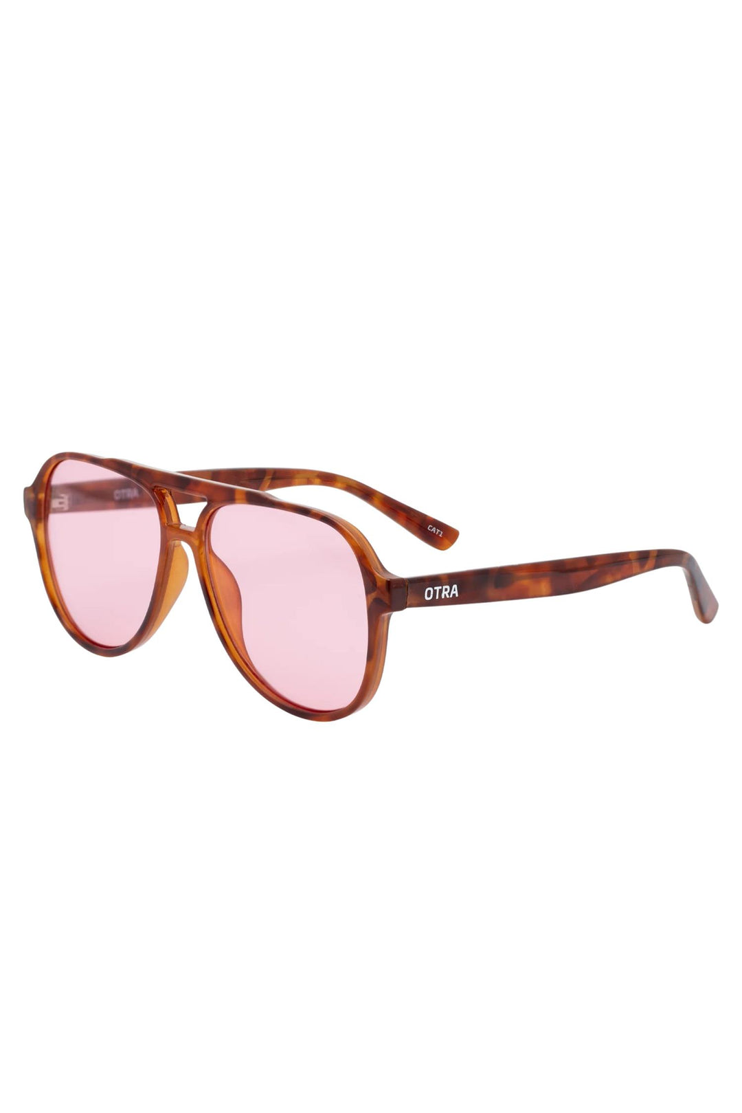 Stevie Orange Tortoise/Pink