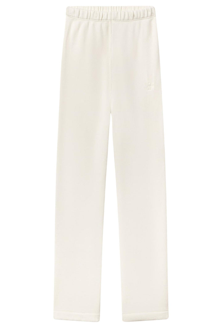 Straight Leg Sweatpant Cream