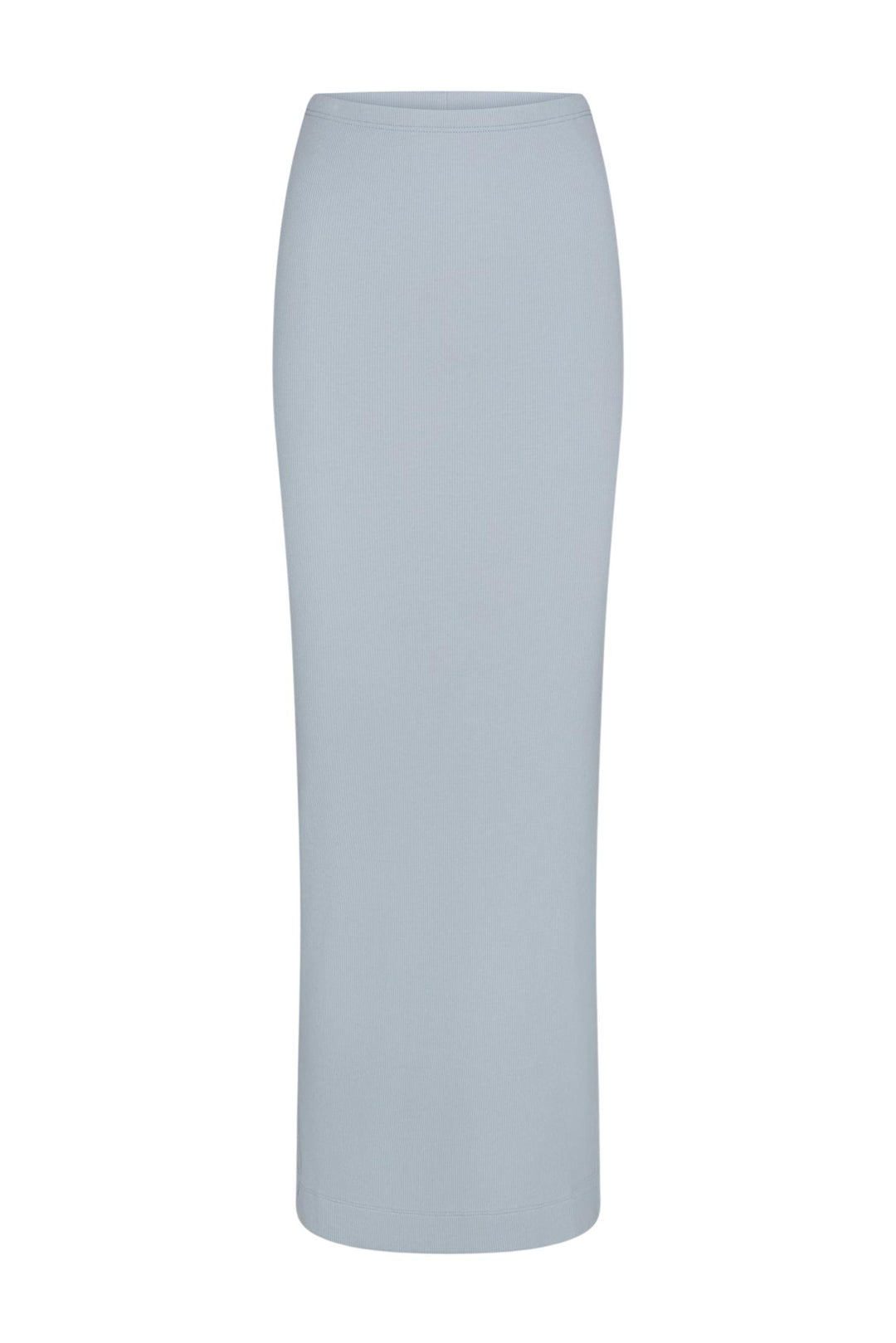 Emma Butter Rib Skirt Dusty Blue