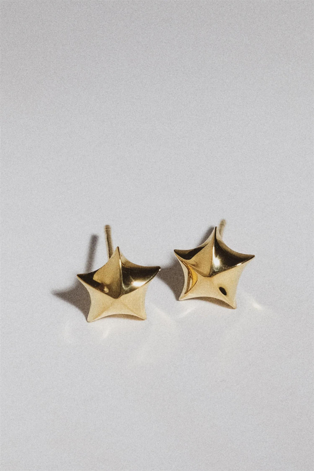 Star Ear Studs Plated