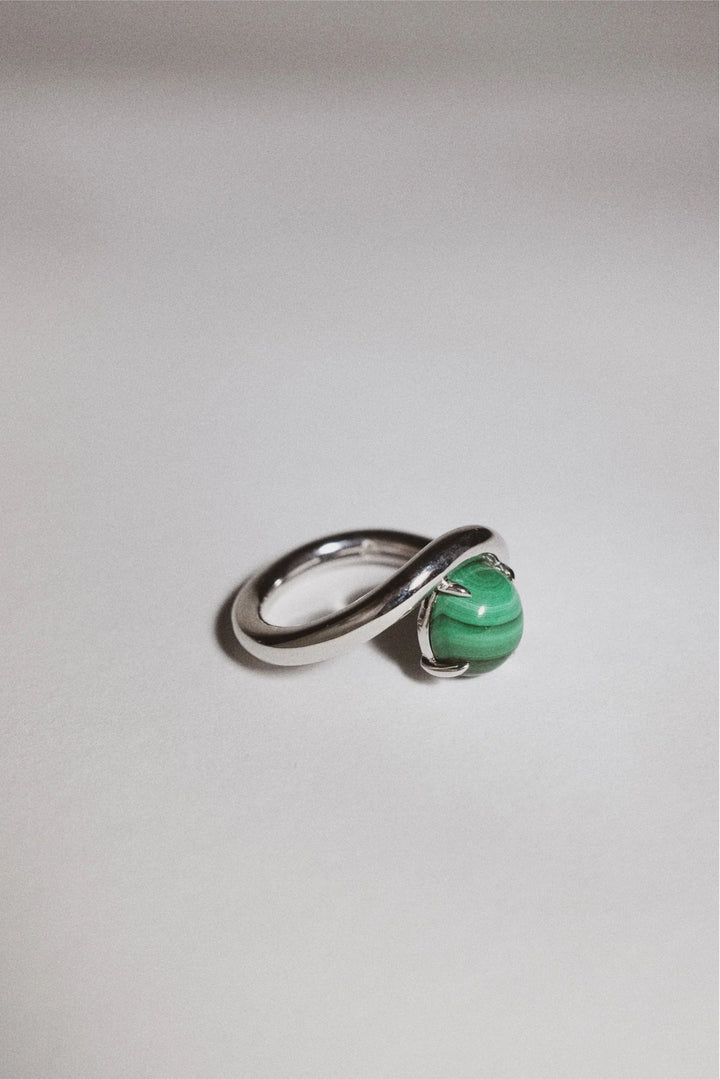 Band Ring I Malachite