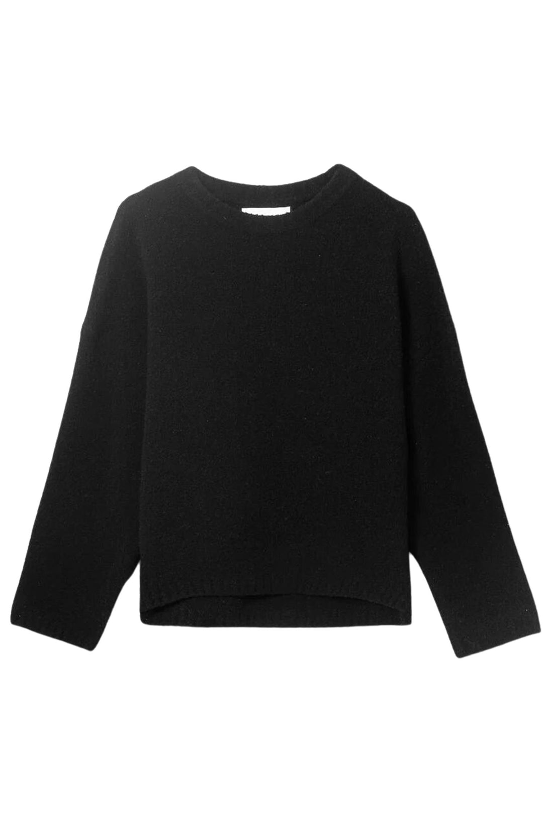 Boucle Cocoon Roundneck Black