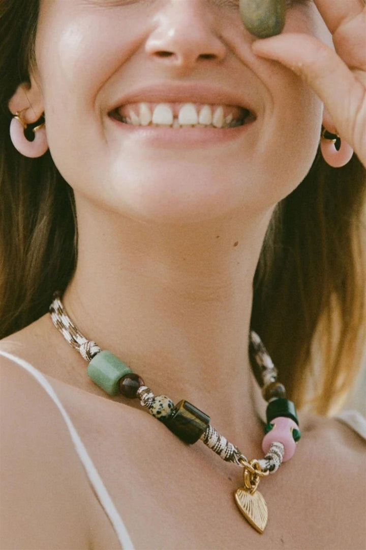 Big Swell Hoops Rose Blush