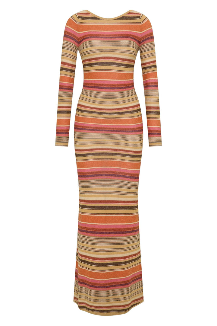 Notturna Maxi Dress Murno Stripe